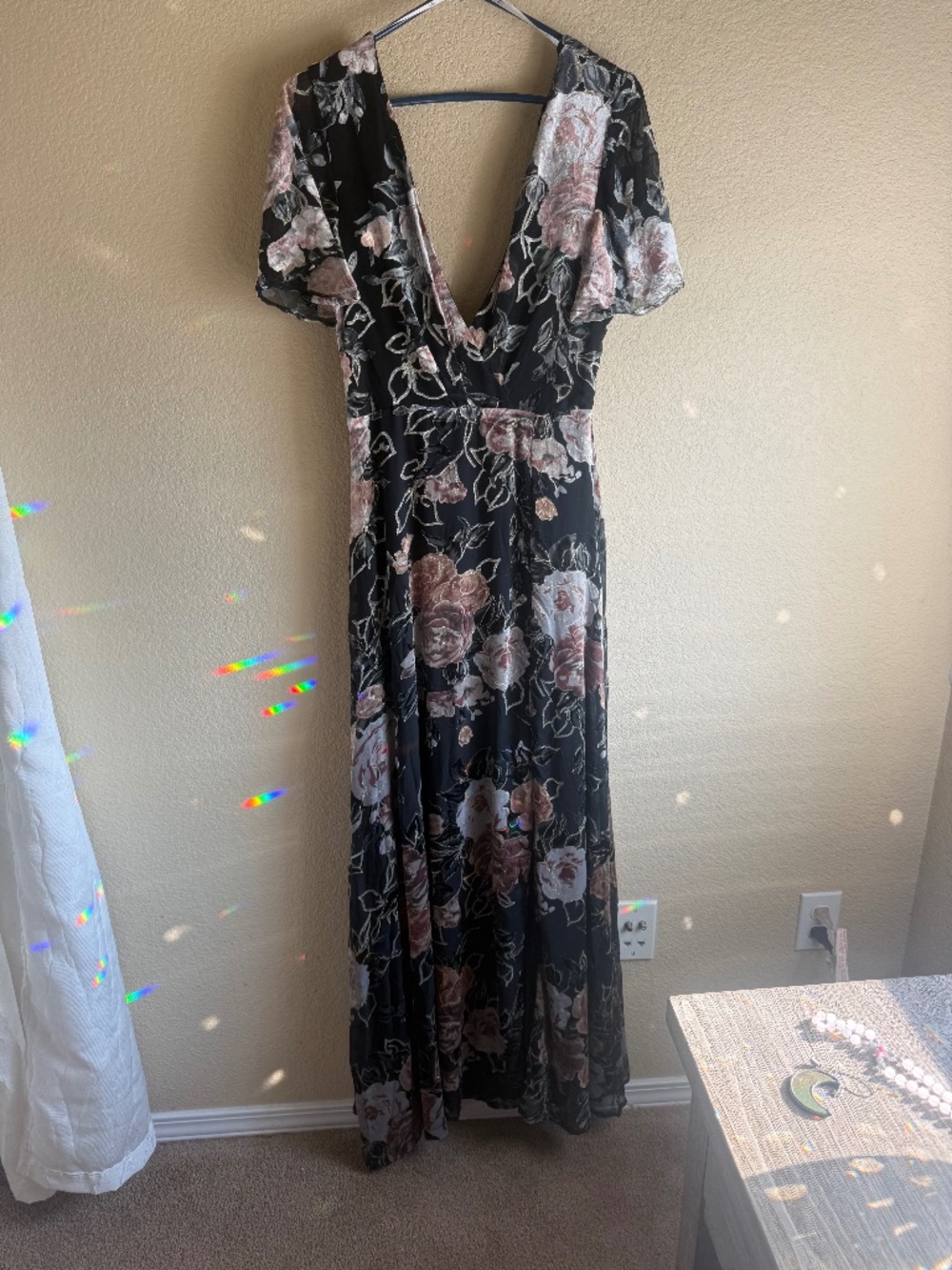 Lulus Floral Maxi Dress